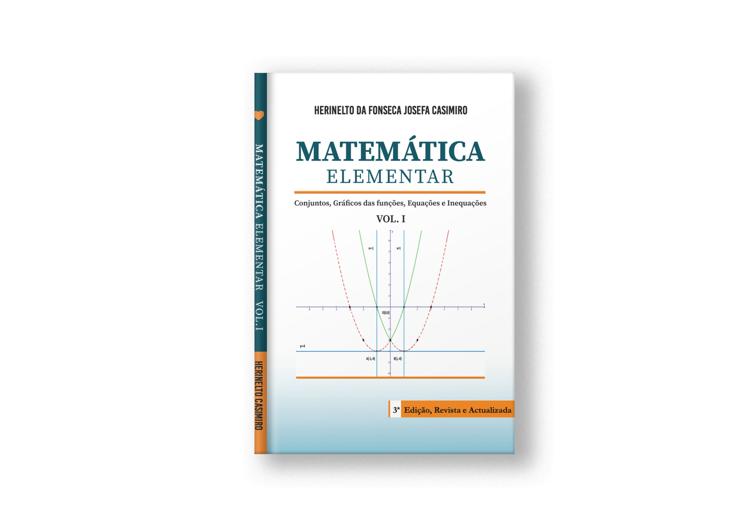 Capa do livro Matemática Elementar Vol. I, de Herinelto Casimiro