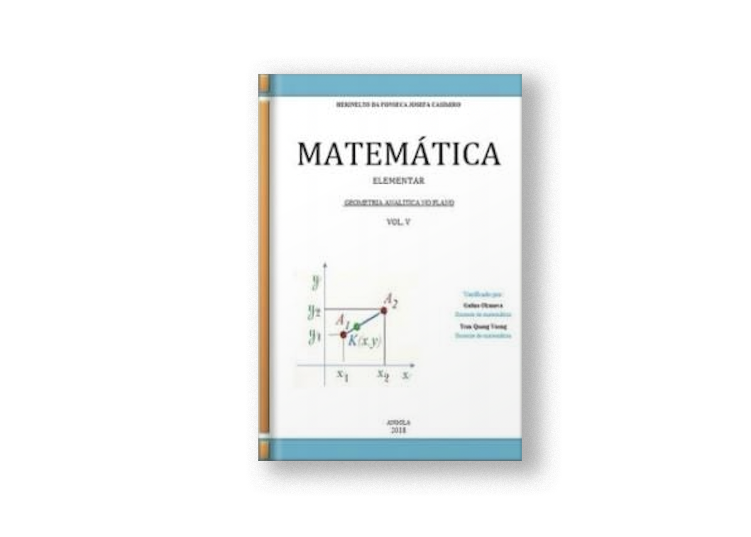 Capa do livro Matemática Elementar Vol. V, de Herinelto Casimiro