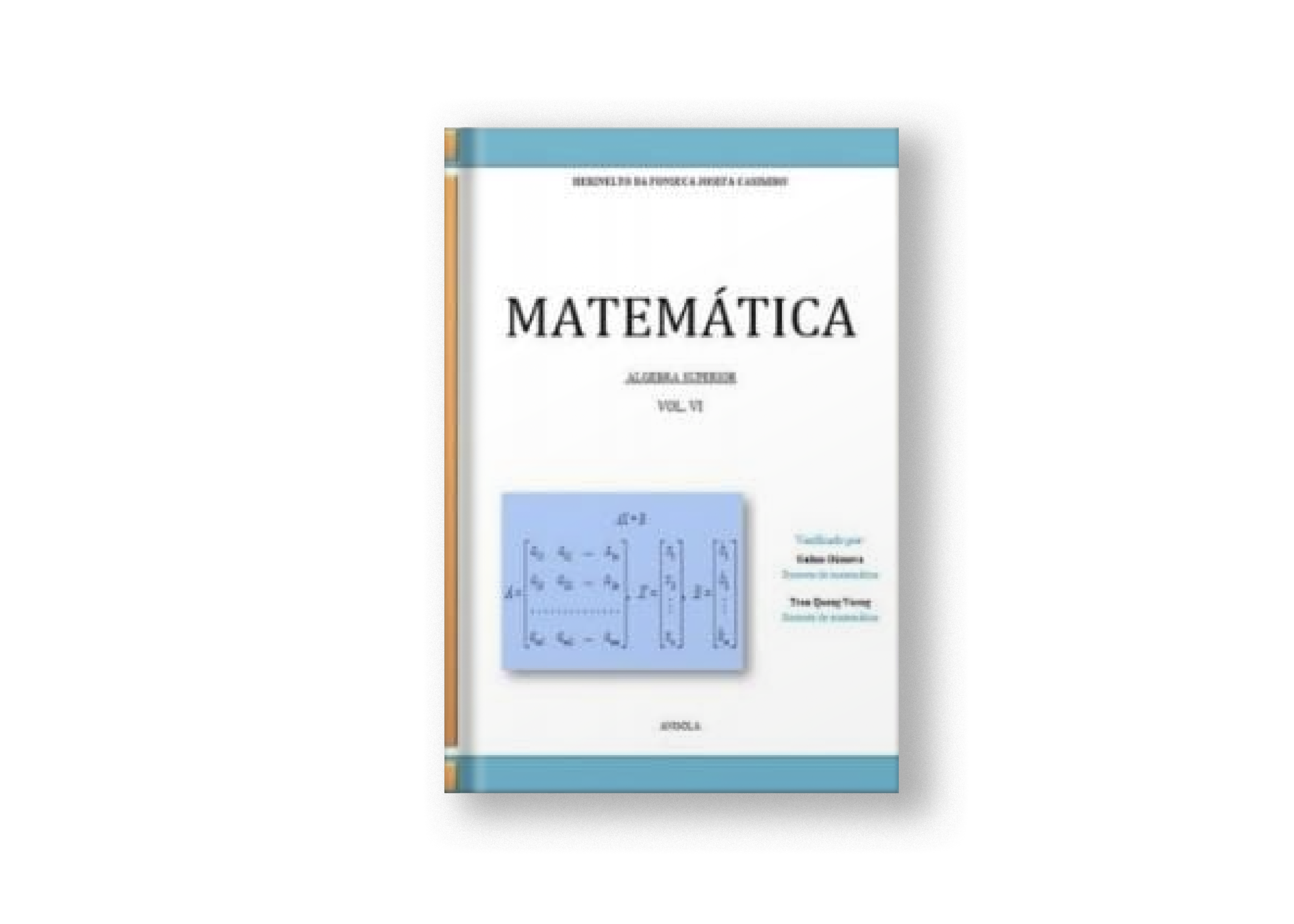 Capa do livro Matemática Elementar Vol. VI, de Herinelto Casimiro